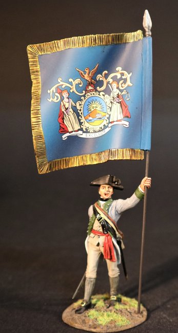 Infantry Officer with Standard, 3rd New York Regiment